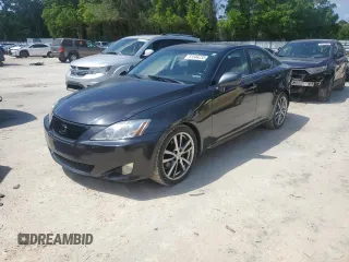 2008 Lexus IS 250 with VIN JTHBK262285063069, listed as a Copart auction lot 51546735 with 186,894 mi miles and Clean Title. Bid and sale history available at carsss.com. Image 1.