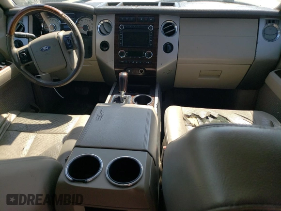 2008 Ford Expedition Max Limited with VIN 1FMFK19548LA10271, listed as a Copart auction lot 54533325 with 192,397 mi miles and Salvage title. Bid and sale history available at DreamBid. Image 8.