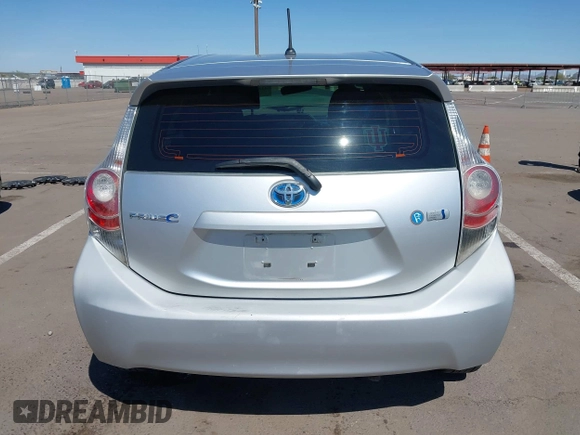 2012 Toyota Prius One with VIN JTDKDTB34C1023043, listed as a IAAI auction lot 41858671 with 91,497 mi miles and . Bid and sale history available at DreamBid. Image 16.