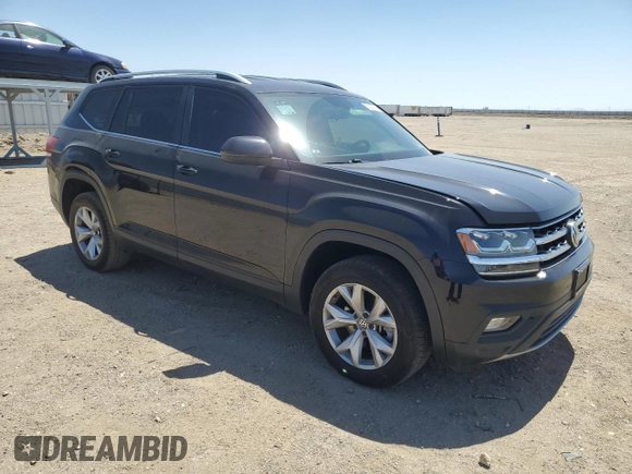 2019 Volkswagen Atlas SE with VIN 1V2DP2CA1KC590593, listed as a Copart auction lot 53830035 with 79,103 mi miles and Salvage title. Bid and sale history available at DreamBid. Image 4.