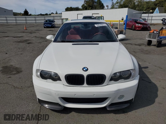 2005 BMW 3 Series M3 with VIN WBSBL93415PN62256, listed as a Copart auction lot 52570815 with 114,525 mi miles and Salvage Title. Bid and sale history available at carsss.com. Image 5.