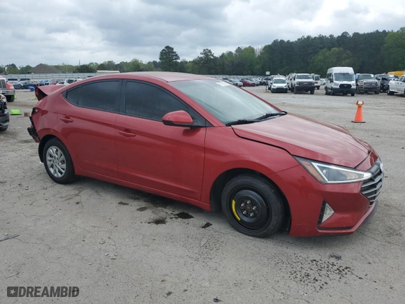 2020 Hyundai Elantra SE with VIN 5NPD74LFXLH516054, listed as a Copart auction lot 51797365 with 120,085 mi miles and Salvage Title. Bid and sale history available at carsss.com. Image 4.