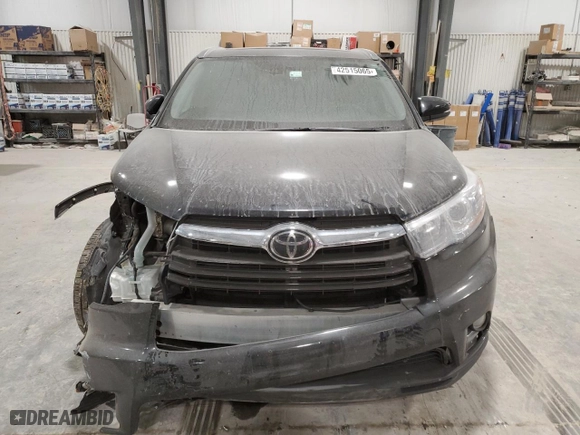 2014 Toyota Highlander Limited with VIN 5TDDKRFH8ES061047, listed as a Copart auction lot 42515065 with 73,036 mi miles and Salvage Title. Bid and sale history available at carsss.com. Image 5.