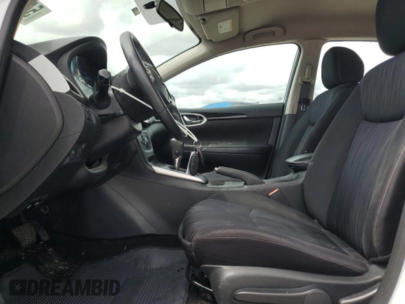 2019 Nissan Sentra SV with VIN 3N1AB7AP0KL604630, listed as a Copart auction lot 54945565 with 73,998 mi miles and Salvage Title. Bid and sale history available at DreamBid. Image 7.