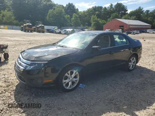 2012 Ford Fusion SE z VIN 3FAHP0HA3CR120199, wystawiony jako Copart lot #65055875 z przebiegiem 146 787 mil mil oraz Czysty tytuł • Clean title. Historia ofert i sprzedaży dostępna na DreamBid. Obrazek 1.