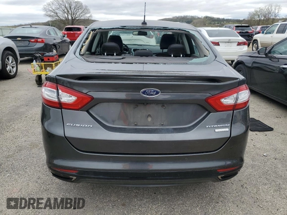 2016 Ford Fusion Titanium with VIN 3FA6P0K96GR391608, listed as a Copart auction lot 54974645 with 102,270 mi miles and Non Repairable. Bid and sale history available at DreamBid. Image 6.