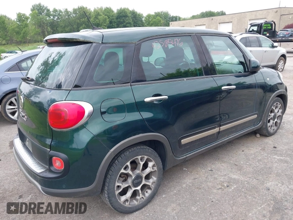 2014 FIAT 500L Trekking с VIN ZFBCFADH4EZ007007, выставлен на аукционе IAAI как лот 42505476 с пробегом 119 169 миль миль и . История ставок и продаж доступна на DreamBid. Изображение 4.