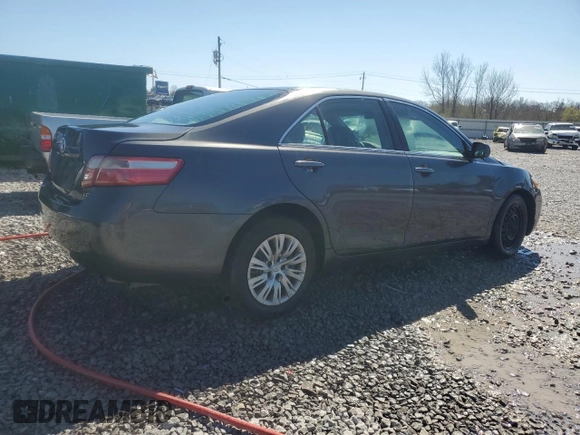 2007 Toyota Camry CE with VIN 4T1BE46K27U680170, listed as a Copart auction lot 48720915 with 196,047 mi miles and Salvage Title. Bid and sale history available at carsss.com. Image 3.