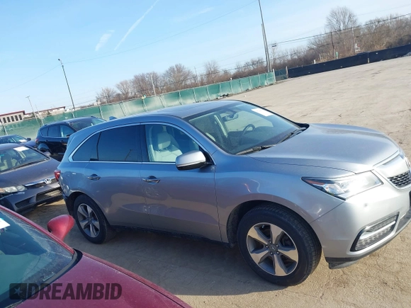 2016 Acura MDX with VIN 5FRYD4H25GB062542, listed as a IAAI auction lot 41720963 with 133,711 mi miles. Bid and sale history available at carsss.com. Image 14.