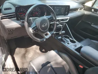 2021 Kia K5 GT-Line with VIN 5XXG64J22MG022736, listed as a Copart auction lot 48548445 with 73,205 mi miles and Salvage Title. Bid and sale history available at carsss.com. Image 8.