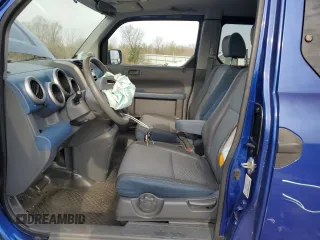 2005 Honda Element EX with VIN 5J6YH18625L012631, listed as a Copart auction lot 52733335 with 62,373 mi miles and Salvage Title. Bid and sale history available at DreamBid. Image 7.
