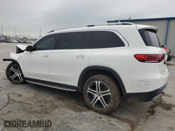 2022 Mercedes-Benz GLS 450 with VIN 4JGFF5KE7NA630075, listed as a Copart auction lot 53531905 with 69,086 mi miles and Salvage title. Bid and sale history available at DreamBid. Image 2.