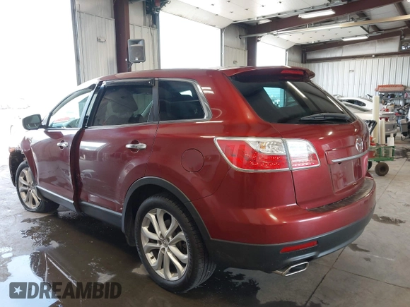 2012 Mazda CX-9 Grand Touring with VIN JM3TB3DVXC0343196, listed as a IAAI auction lot 42483753 with 88,157 mi miles and . Bid and sale history available at DreamBid. Image 3.