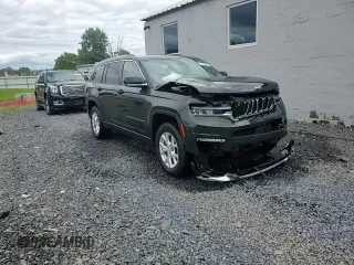 2023 Jeep Grand Cherokee Limited z VIN 1C4RJKBG8P8728476, wystawiony jako Copart lot #57998385 z przebiegiem 21 440 mil mil oraz Szkoda całkowita • Salvage title. Historia ofert i sprzedaży dostępna na DreamBid. Obrazek 14.