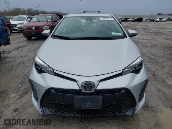 2019 Toyota Corolla L with VIN 2T1BURHE0KC175116, listed as a Copart auction lot 53688325 with 32,629 mi miles and Salvage Title. Bid and sale history available at DreamBid. Image 5.