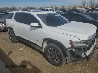 2021 GMC Acadia SLT with VIN 1GKKNMLS5MZ192052, listed as a Copart auction lot 42157204 with 70,765 mi miles and Salvage Title. Bid and sale history available at DreamBid. Image 4.