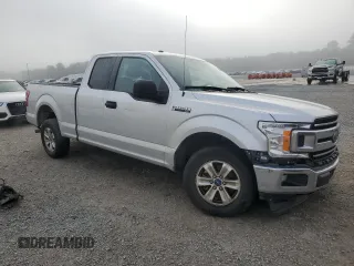2018 Ford F-150 XL with VIN 1FTEX1CPXJKG08355, listed as a Copart auction lot 83775774 with 46,887 mi miles and Salvage Title. Bid and sale history available at carsss.com. Image 4.