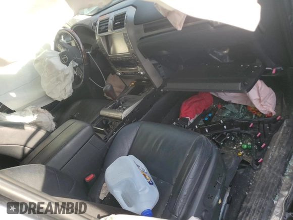 2018 Lexus GX 460 z VIN JTJBM7FX5J5210220, wystawiony jako Copart lot #48803605 z przebiegiem Nie podano mil oraz Szkoda całkowita • Salvage title. Historia ofert i sprzedaży dostępna na DreamBid. Obrazek 8.