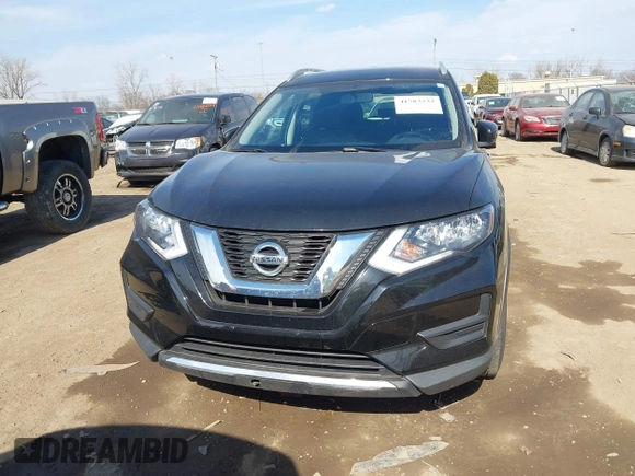2017 Nissan Rogue SV with VIN KNMAT2MV4HP536143, listed as a IAAI auction lot 41783232 with 140,309 mi miles. Bid and sale history available at carsss.com. Image 12.