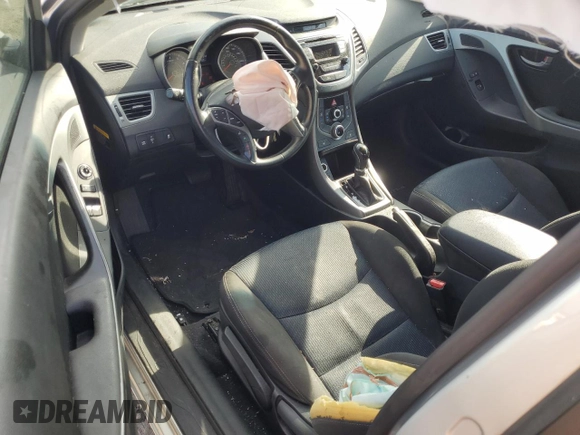 2014 Hyundai Elantra z VIN KMHDH6AH8EU028691, wystawiony jako Copart lot #57081515 z przebiegiem 93 198 mil mil oraz Szkoda całkowita • Salvage title. Historia ofert i sprzedaży dostępna na DreamBid. Obrazek 8.