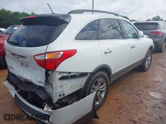 2012 Hyundai Veracruz Limited with VIN KM8NU4CCXCU196173, listed as a IAAI auction lot 42255006 with 154,137 mi miles and . Bid and sale history available at DreamBid. Image 4.