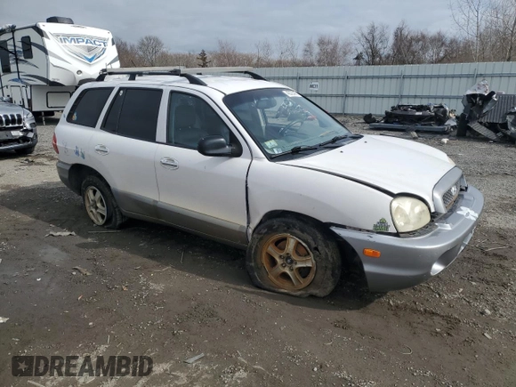 2004 Hyundai Santa Fe GLS with VIN KM8SC73E44U832855, listed as a Copart auction lot 46300455 with 89,357 mi miles and Clean Title. Bid and sale history available at carsss.com. Image 4.