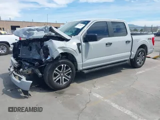 2023 Ford F-150 XL with VIN 1FTEW1CP2PKE60004, listed as a IAAI auction lot 41982176 with 17,900 mi miles and . Bid and sale history available at DreamBid. Image 18.