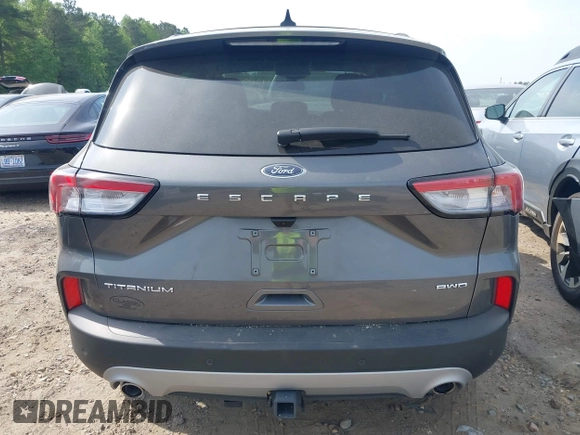 2022 Ford Escape Titanium with VIN 1FMCU9J91NUB87215, listed as a IAAI auction lot 42092928 with 3,255 mi miles and . Bid and sale history available at DreamBid. Image 17.