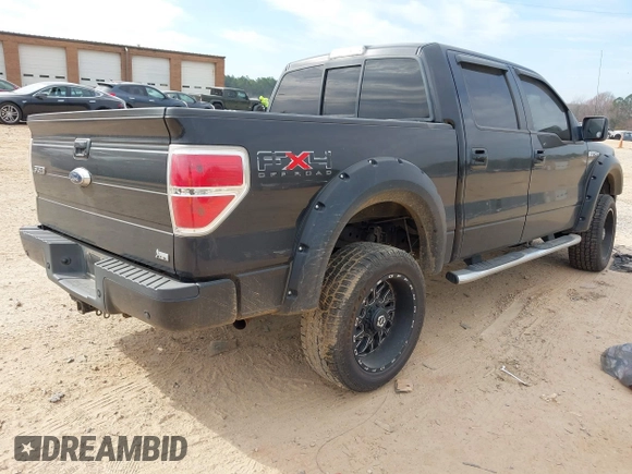2010 Ford F-150 XL with VIN 1FTFW1EV1AFB76878, listed as a IAAI auction lot 41655373 with 193,064 mi miles. Bid and sale history available at carsss.com. Image 4.