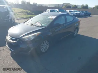 2016 Hyundai Elantra Value Edition with VIN KMHDH4AE1GU475019, listed as a IAAI auction lot 41573101 with 101,995 mi miles. Bid and sale history available at carsss.com. Image 2.