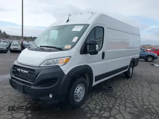 2025 Ram ProMaster Cargo Tradesman with VIN 3C6MRVJG6SE517756, listed as a IAAI auction lot 41649541 with 3,761 mi miles and . Bid and sale history available at DreamBid. Image 2.