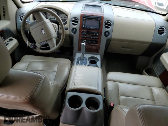 2005 Ford F-150 XLT with VIN 1FTPW14575KF11550, listed as a Copart auction lot 57697255 with Not provided miles and Salvage title. Bid and sale history available at DreamBid. Image 8.