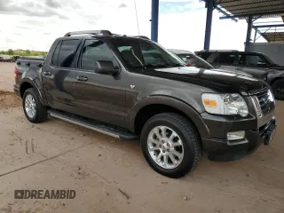 2007 Ford Explorer Sport Trac Limited with VIN 1FMEU33897UA30979, listed as a Copart auction lot 55126065 with 102,175 mi miles and Salvage title. Bid and sale history available at DreamBid. Image 4.