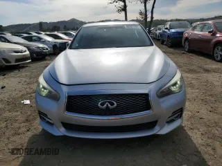 2014 Infiniti Q50 Premium with VIN JN1BV7AP6EM673747, listed as a Copart auction lot 50327265 with 136,288 mi miles and Salvage Title. Bid and sale history available at carsss.com. Image 5.