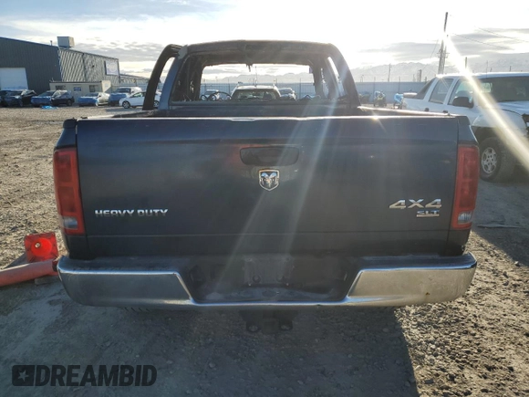 2005 Dodge 2500 SLT z VIN 3D7KS28D35G780364, wystawiony jako Copart lot #50311965 z przebiegiem Nie podano mil oraz Szkoda całkowita • Salvage title. Historia ofert i sprzedaży dostępna na DreamBid. Obrazek 6.