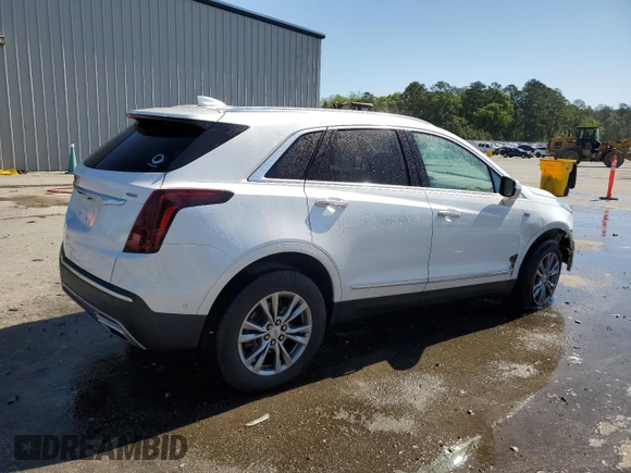 2021 Cadillac XT5 FWD Premium Luxury z VIN 1GYKNCRS2MZ209820, wystawiony jako Copart lot #51332565 z przebiegiem 52 916 mil mil oraz Szkoda całkowita • Salvage title. Historia ofert i sprzedaży dostępna na DreamBid. Obrazek 3.