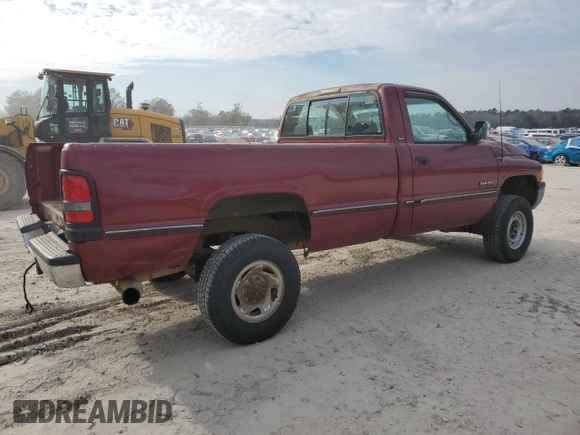 1995 Dodge 2500 with VIN 1B7KF26C8SS170098, listed as a Copart auction lot 47857045 with 192,811 mi miles and Clean Title. Bid and sale history available at carsss.com. Image 3.