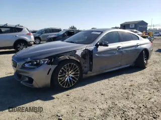 2013 BMW 6 Series 640i with VIN WBA6A0C59DDF14040, listed as a Copart auction lot 41897225 with 73,446 mi miles and Salvage Title. Bid and sale history available at DreamBid. Image 1.