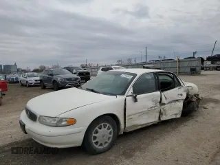 2002 Buick Century Custom with VIN 2G4WS52J521202567, listed as a Copart auction lot 47140355 with 145,182 mi miles and Salvage Title. Bid and sale history available at carsss.com. Image 1.