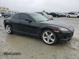 2004 Mazda RX-8 with VIN JM1FE173740121163, listed as a Copart auction lot 84343154 with 192,221 mi miles and Clean Title. Bid and sale history available at carsss.com. Image 4.