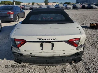 2019 Maserati GranTurismo Convertible Sport with VIN ZAM45VMA0K0344137, listed as a Copart auction lot 82252064 with 29,748 mi miles and Salvage Title. Bid and sale history available at carsss.com. Image 6.