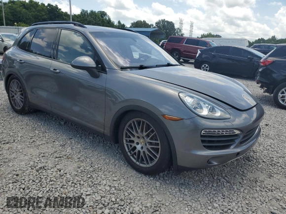 2012 Porsche Cayenne S Hybrid with VIN WP1AE2A24CLA93950, listed as a Copart auction lot 64725885 with Not provided miles and Clean title. Bid and sale history available at DreamBid. Image 4.