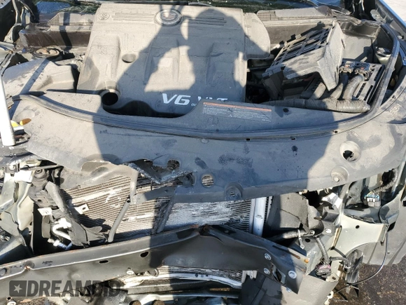 2013 Cadillac SRX Performance Collection with VIN 3GYFNDE39DS568052, listed as a Copart auction lot 52027255 with 96,579 mi miles and Salvage Title. Bid and sale history available at carsss.com. Image 12.