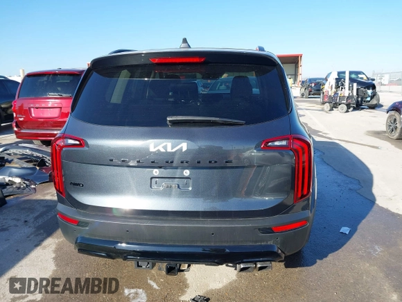 2022 Kia Telluride SX with VIN 5XYP5DHC3NG280360, listed as a IAAI auction lot 41707771 with 30,908 mi miles and . Bid and sale history available at DreamBid. Image 17.