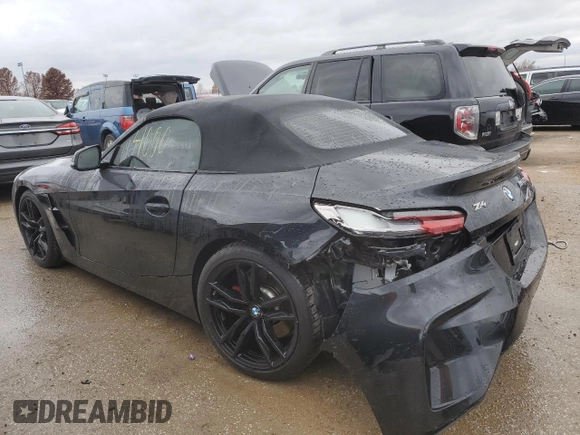 2022 BMW Z4 sDriveM40i with VIN WBAHF9C05NWX73677, listed as a Copart auction lot 78484773 with 4,000 mi miles and . Bid and sale history available at DreamBid. Image 2.