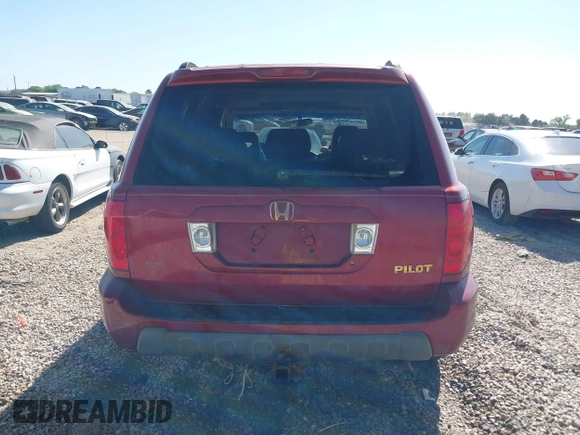 2005 Honda Pilot EX-L with VIN 5FNYF18505B022497, listed as a IAAI auction lot 41994385 with 199,143 mi miles. Bid and sale history available at carsss.com. Image 16.