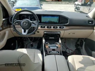2020 Mercedes-Benz GLS with VIN 4JGFF5KE6LA273453, listed as a Copart auction lot 62109543 with 50,835 mi miles. Bid and sale history available at carsss.com. Image 8.