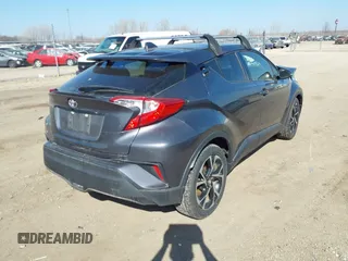 2019 Toyota C-HR XLE with VIN JTNKHMBX4K1025527, listed as a IAAI auction lot 41807738 with 64,505 mi miles and . Bid and sale history available at DreamBid. Image 4.