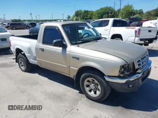 2002 Ford Ranger XL with VIN 1FTYR10U92PB71972, listed as a IAAI auction lot 41816970 with 256,368 mi miles. Bid and sale history available at carsss.com. Image 1.
