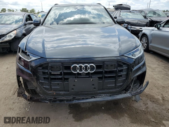 2019 Audi Q8 Prestige with VIN WA1FVAF14KD014409, listed as a Copart auction lot 46247933 with 61,843 mi miles. Bid and sale history available at carsss.com. Image 5.
